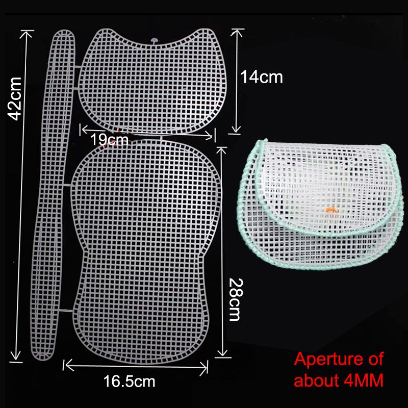 Набор для плетения сумок своими руками с легкой пластиковой сетчатой тканью