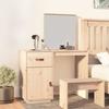 820087 vidaXL Dressing Table 95x50x134 Cm Solid Pine Wood