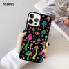 Чехол для телефона Хиппи Грибная Лягушка грибы Для iPhone 17 Air 16 15 14 Max Plus 11 12 13 Pro Max Чехол для телефона coque
