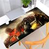 Large Game God of War Mousepad XL Desktop Natural  Rubber Desk Mat Kawaii Gaming Accessories Students Writing Pad Desk Mat 80x30