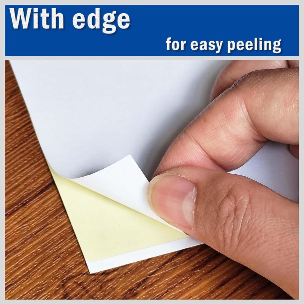 Shipping Labels 4x6 Inch, for Home and Office Printers, Strong Adhesive Stickers, Matte 160 Sheets