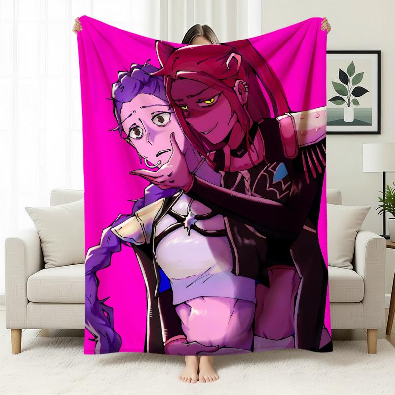 Kpop Witch Hunters Blanket Blanket Witch Hunters Peripheral Nap Blanket Printed Flannel Office Sofa Blanket
