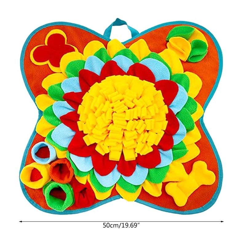 Коврик для нюхательного лакомства для собак, коврик для обнюхивания игрушек для домашних животных, коврик для лизания, коврик для дрессировки щенков, принадлежности для кормления домашних собак