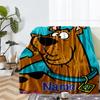 Custom Name Scooby-Doo Theme Printed Blanket - Perfect for Couch, Bed, Travel & Outdoor Use | Machine Washable, Cozy & Durable.