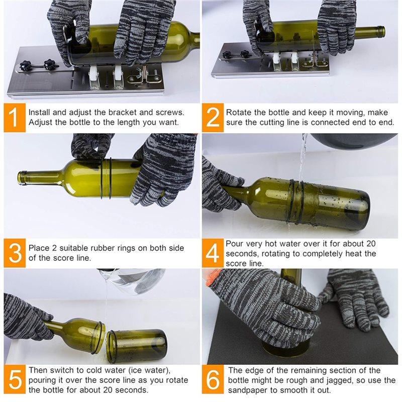 SHGO-Glass Bottle Cutter In Stainless Steel- DIY Glass Cutter Tool For DIY Projects& Glass Sculptures Machine
