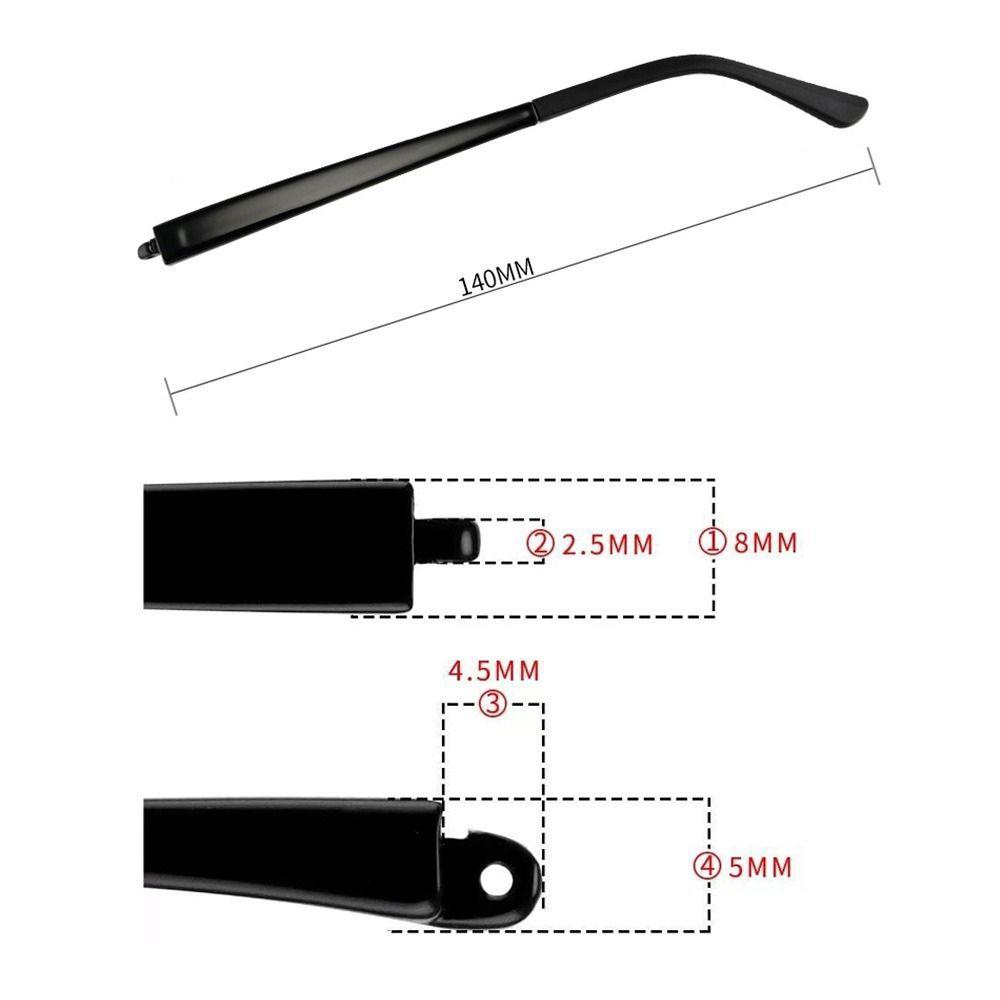 Sunglasses Anti-Slip Repair Tool Glasses Arm Eyewear Accessories Spectacle Frame Replacement Leg