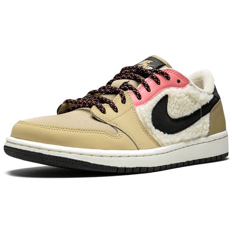 Air Jordan 1 Retro Low Fleece 'Parachute Beige' Женские AQ0828-200