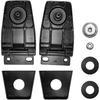 Rear Window Hinge Set Liftgate Glass Hinge Set Right & Left | Replacement For 1987-1995, 1997-2006 Jeep Wrangler | Replace OE#: 926-119, 5013722AA,