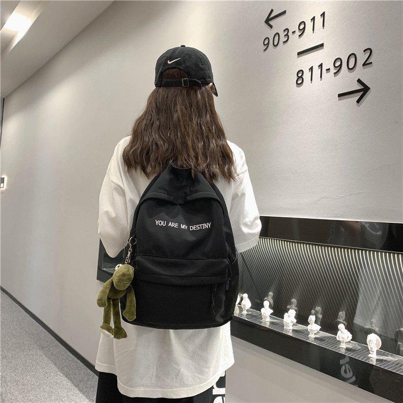 Рюкзак большой вместимости в корейском стиле для студентов - Модный для старшей школы, колледжа и путешествий