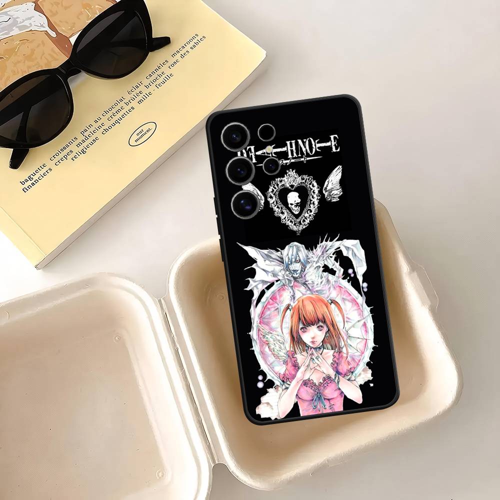 Misa anime D-Death N-Note Case For Samsung Galaxy Case S25 S23 S22 S21 S30 S20 S10 Ultra Plus FE TPU Soft Cover