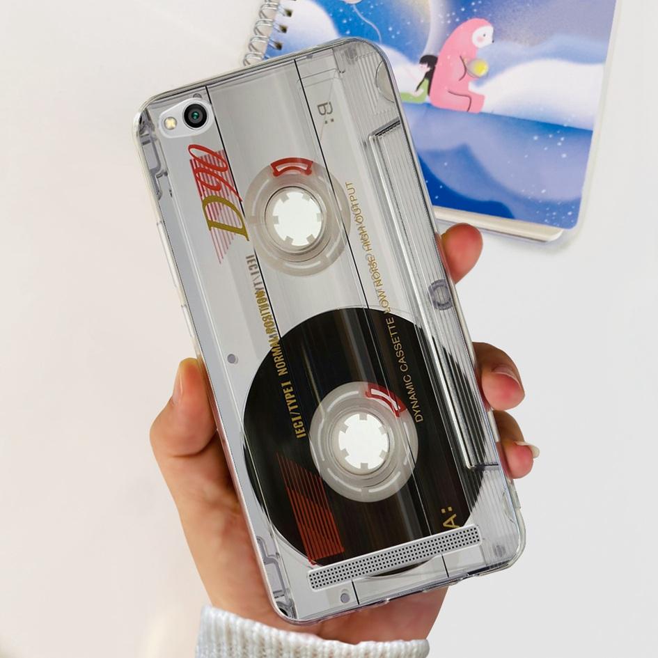 For Xiaomi Redmi 4A Case Fashion Butterfly Transparent Silicone Soft Cover For Xiaomi Redmi 5A Funda Redmi5A Redmi4A Phone Cases