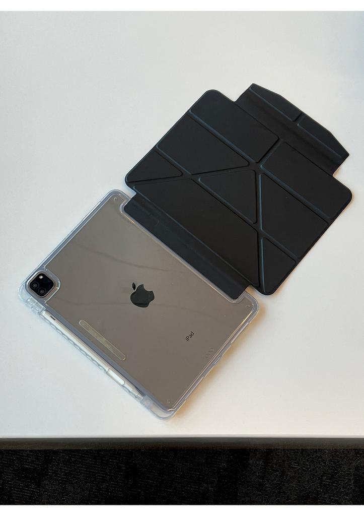 Однотонный Опциональный Практичный Чехол-Книжка С Y-Сгибом Для iPad Pro 13 11-го M5 M4 12.9 A16 10 8 7 9-го 10-го Air 11 M2 M3 Mini Чехол Для Планшета