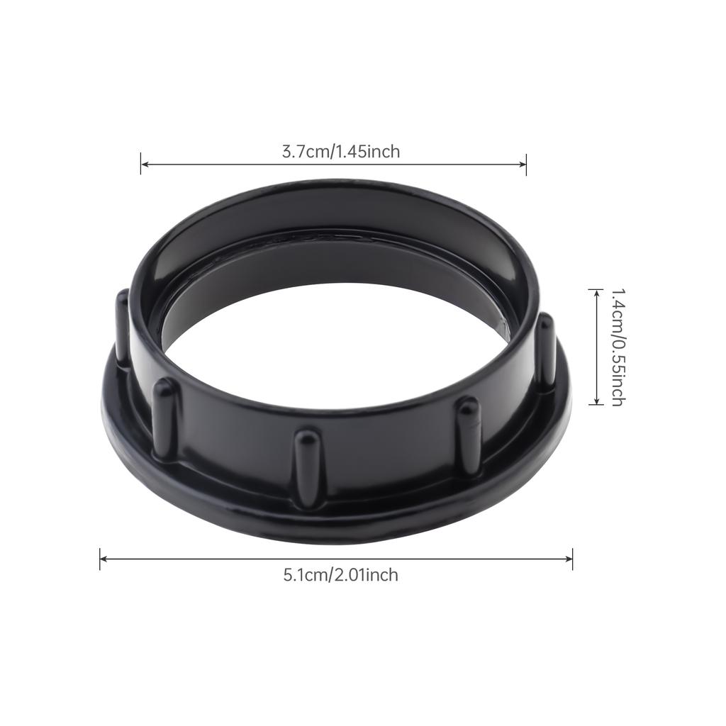 Круглый абажур для светильника, алюминиевый резьбовой хомут для патронов среднего цоколя E26, детали фиксатора для светильника