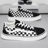 Classic Men's Shoes New Low-top Canvas Shoes Youth Checkerboard Pure Original Male and Female Students
