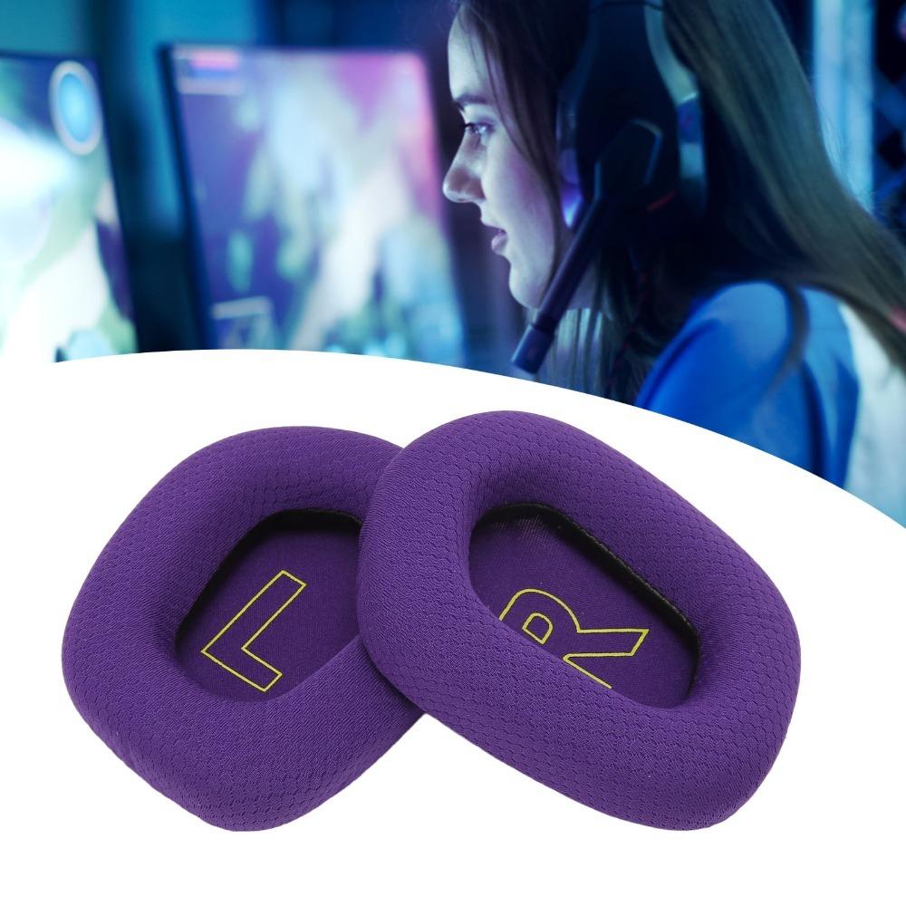 2PCS Elastic Earpads Cushions Replacement Ear Pads for Logitech G733 Headphones Gaming Headset