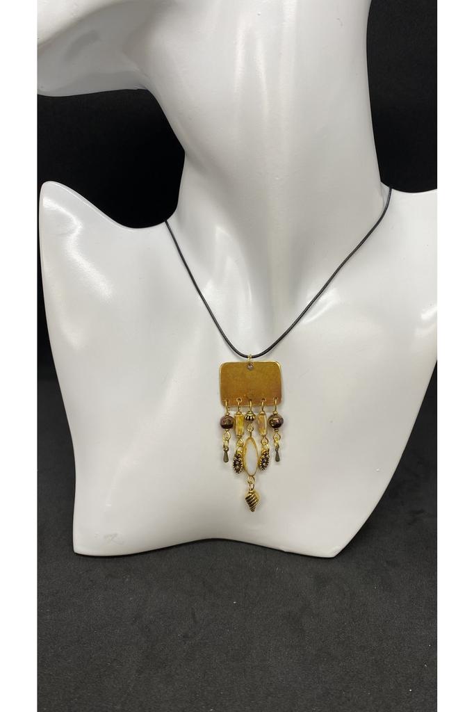 Подарок на день рождения, этническое подлинное хиппи, богемное модное ювелирное ожерелье ручной работы