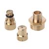 1/2" Adjustable Spray Misting Nozzles Brass Spray Head Agricultural Irrigation Atomizer Tool for Landscapings Gardenings