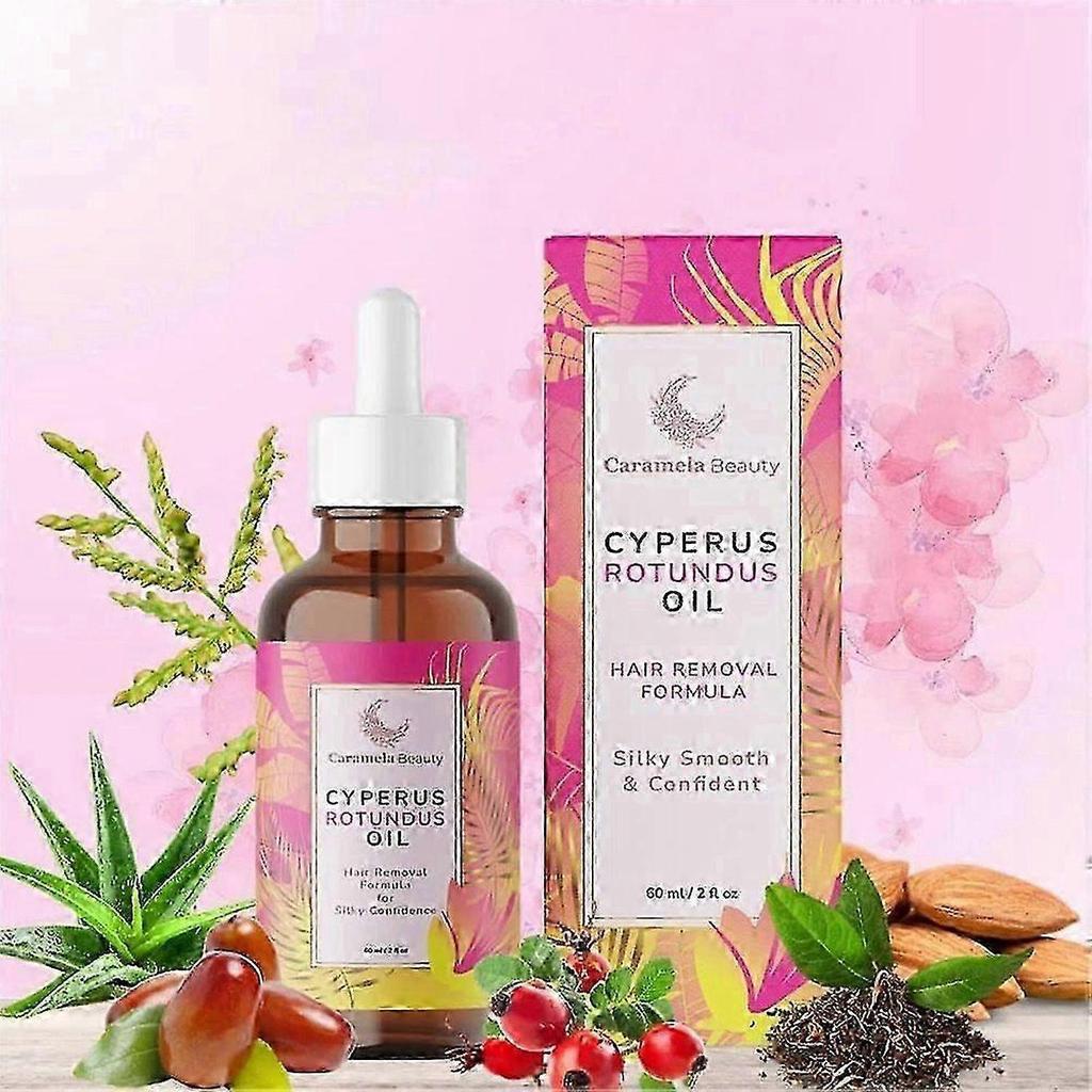 for Cyperus Rotundus Oil 60ml Natural Post Hair Removal Skin Recovery Soothes Redness Moisturizes Follicles Prevents Ingrown Hairs Fragrance Free-jc-j