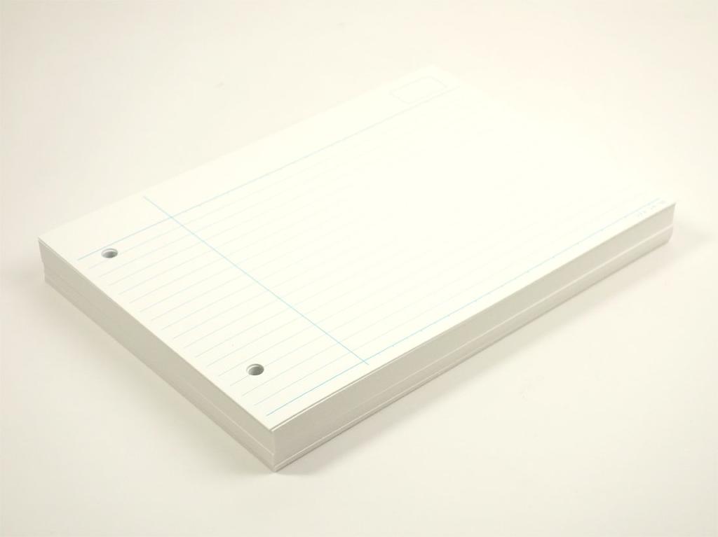 KOKUYO Memo Pad информационная карточка средняя горизонтальная в линейку B6 горизонтальная 2 отверстия 100 листов Shika-13B