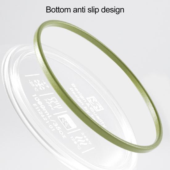 1000 мл пластиковый мерный стакан, 4 единицы измерения, штабелируемый, с противоскользящим дном, прозрачный мерный кувшин, необходимые кухонные инструменты