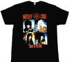 Футболка MOTLEY CRUE Классический Рок Хэви-Метал Футболка Мужская Черная Новая Унисекс Футболка