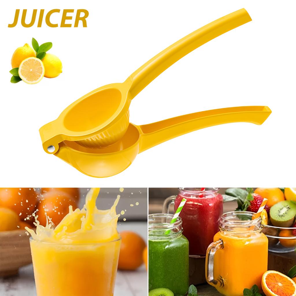 4Pcs Manual Lemon Squeezer Aluminum Alloy Hand Pressed Orange Fruit Juicer Portable Practical Kitchen Tools Mini Blender