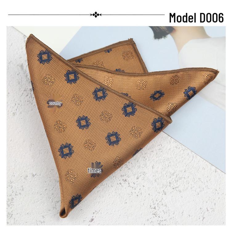 Ретро Корейский Стиль Многоцветный Костюмный Платок - Аксессуары Джентльмена