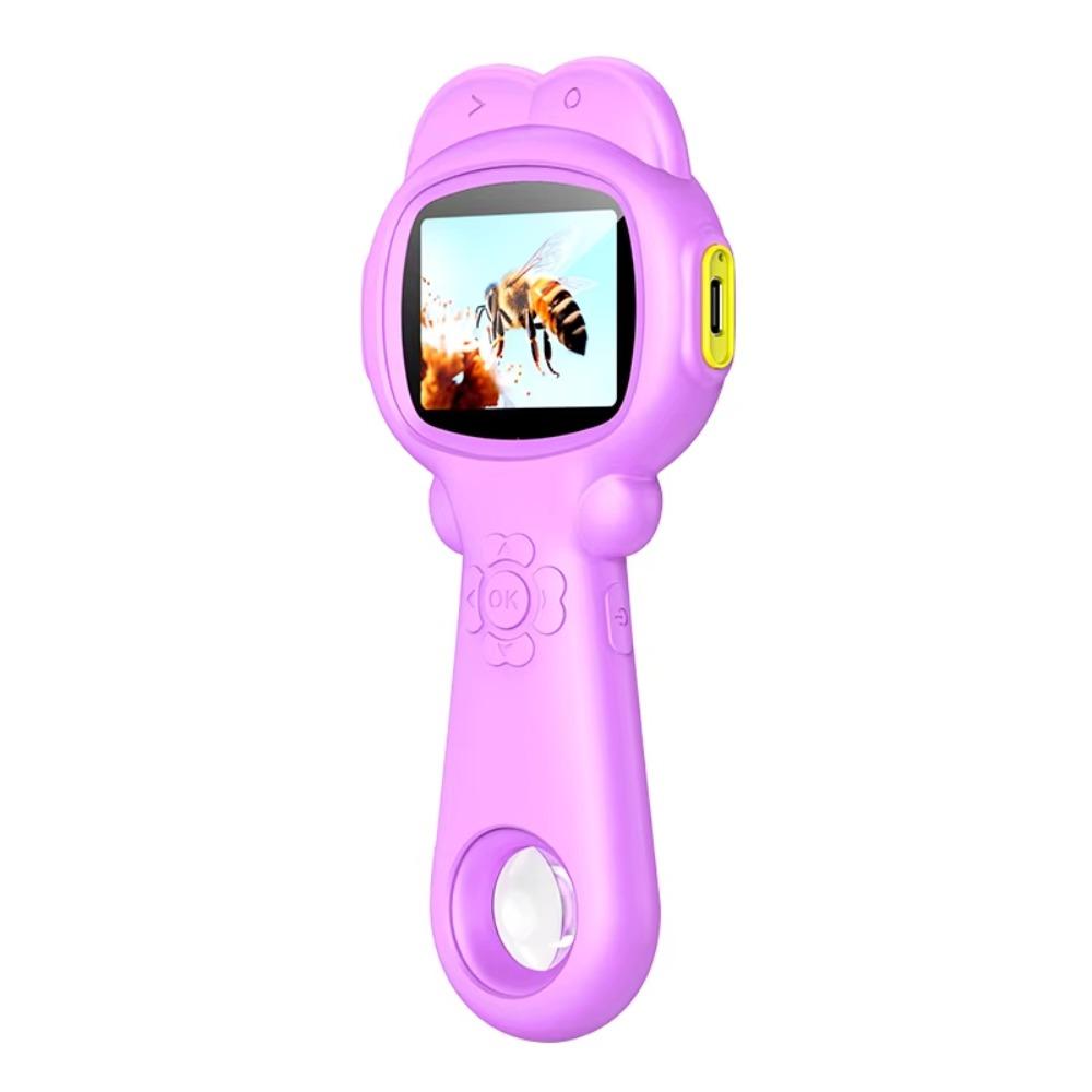 2 Inch IPS Screen Children's Digital Microscope Kids Microscope for 500mAh Laboratory