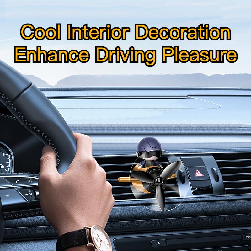 Автомобильный воздухозаборник, ароматерапия, духи, креативный ВВС, дизайн небольшого самолета, украшение интерьера автомобиля, освежитель воздуха для автомобиля