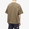 Carhartt WIP Мужская футболка SS23 однотонная с принтом букв, с круглым вырезом, короткий рукав, топ, желто-коричневый I031373-1FF-XX