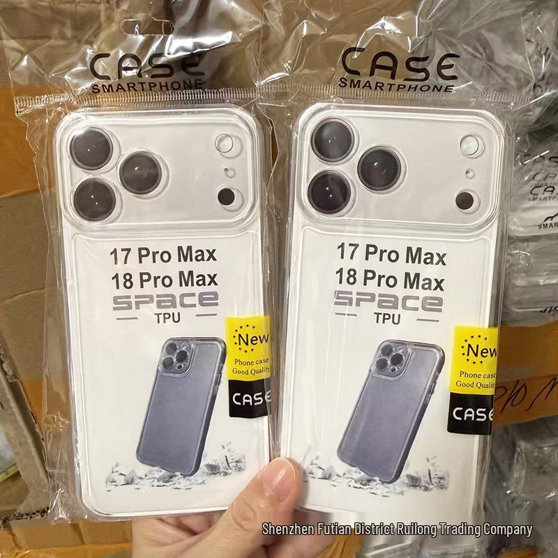 Прозрачный мягкий чехол против падения для iPhone 16/16 Pro Max, совместим с iPhone 13/15