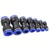 Straight Push Connectors Quick Release Pneumatic Air Line Fittings 4mm 6mm 8mm 10mm 12mm 14mm 16mm