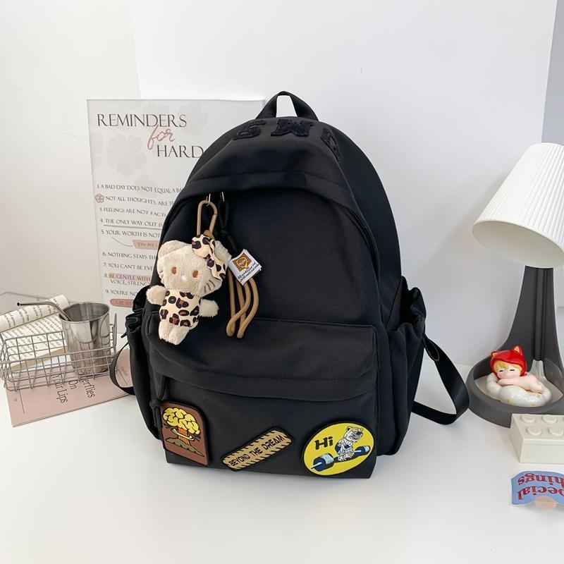 Трендовый рюкзак с леопардовым принтом, большой вместимости, корейский, для учениц средней школы, студенческий рюкзак для досуга для меньшинств