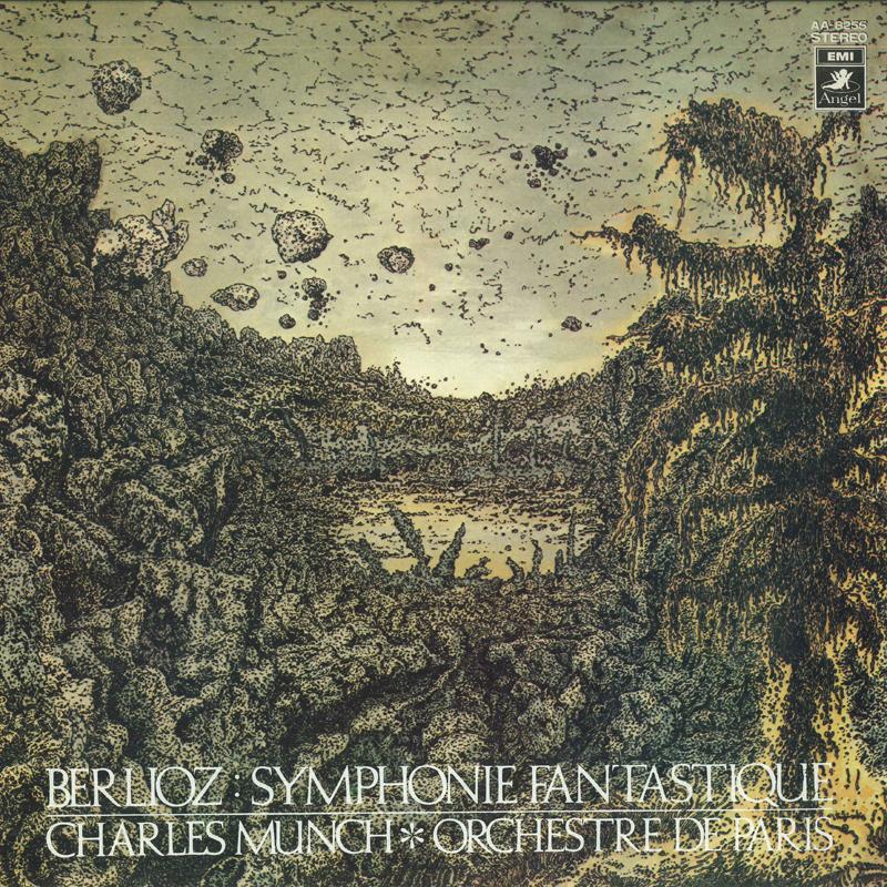 LP Record CHARLES MUNCH, ORCHESTRE DE PARIS - Berlioz: Symphonie Fantastique Op.  AA8255 ANGEL 1968 Japan Classical Used