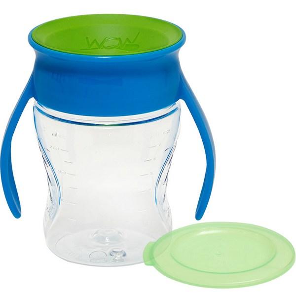 Wow Cup Baby Tritan Straw Cup 207ml, 1 Pc, Blue