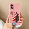 Чехол для OPPO A38 A58 A78 Realme 11 Pro Plus A2 A79, модная задняя крышка, матовая жидкая силиконовая защитная пленка для экрана для мальчиков и девочек, чехол для телефона OPPO Shell