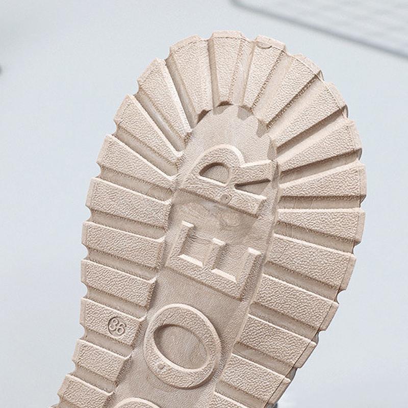 Теплые флисовые подкладки, толстая подошва, зимние женские ботинки, удобные, повседневные, с круглым носком