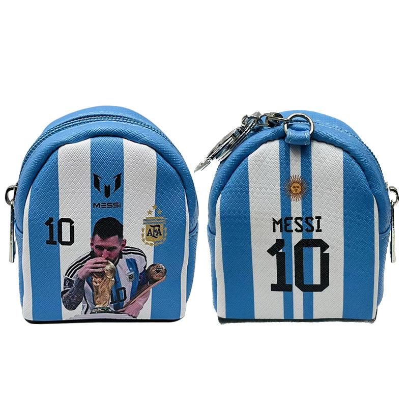 Soccer National Team Coin Purse Headphone Key Organizer Fashion Sports Mini Wallet
