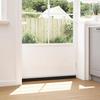 Self Adhesive Door Brush Seals 2 pcs White 100 cm