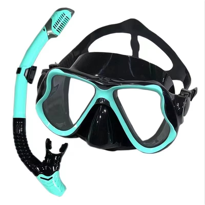 Diving Masks for Adults Snorkeling Breath Tube Set Glasses for Women Men Anti-slip Buckle Masks