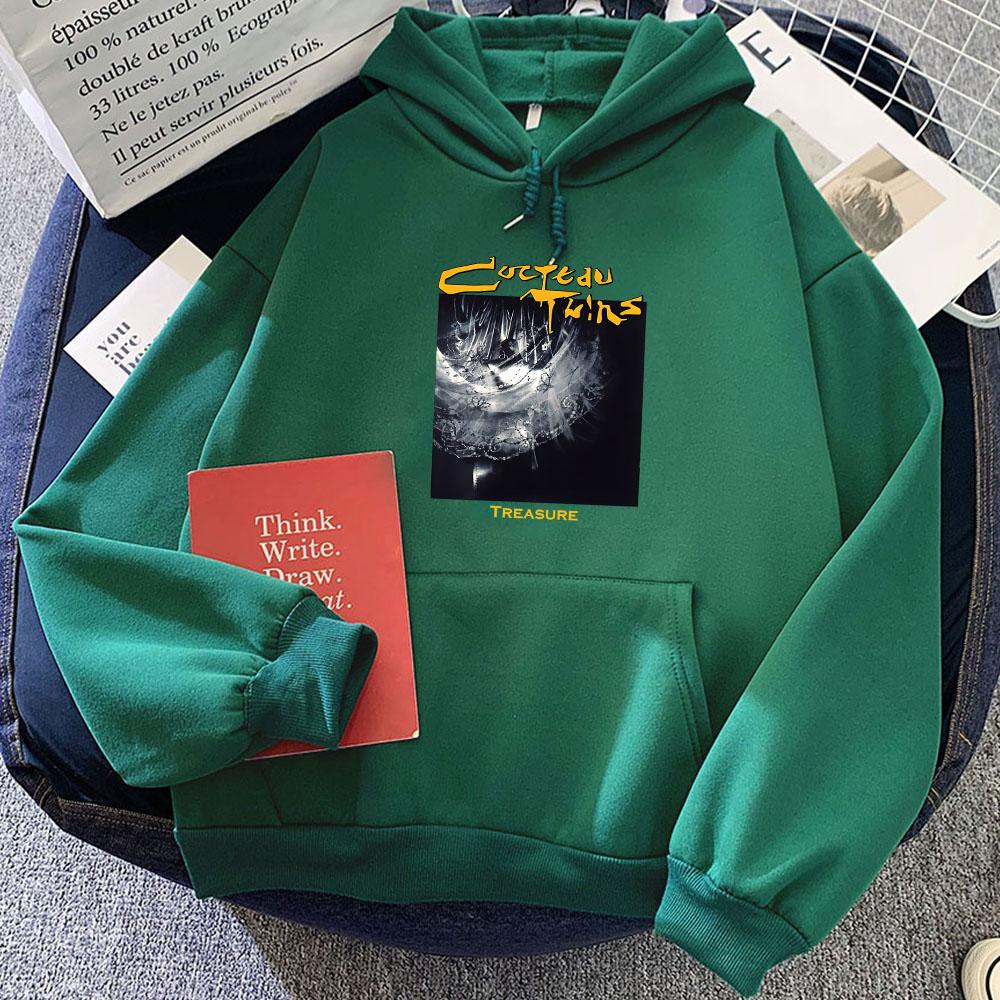 Печать альбома Толстовки Женские Мужские Унисекс Одежда Рок-группа Cocteau Twins Sudaderas Moletom Feminino Худи