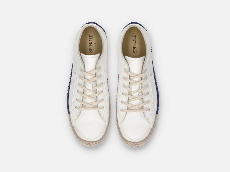 Spingle Handmade Sneakers Sp-187 White Navy