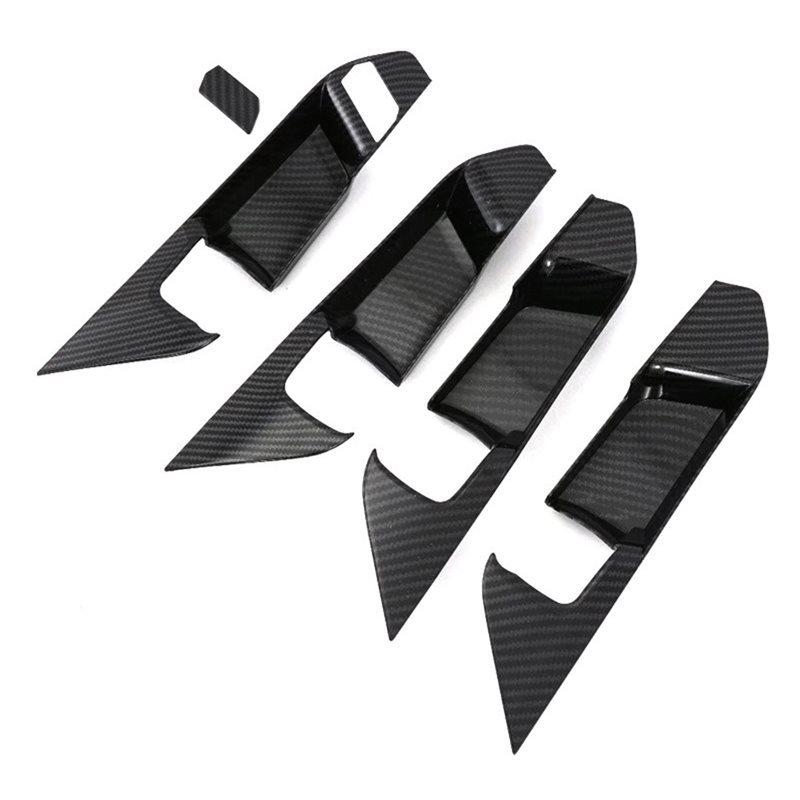 Inner Door Handle Frame Cover Trim For Toyota RAV4 -2024 XA50 Hybrid Car Bowl Accessories