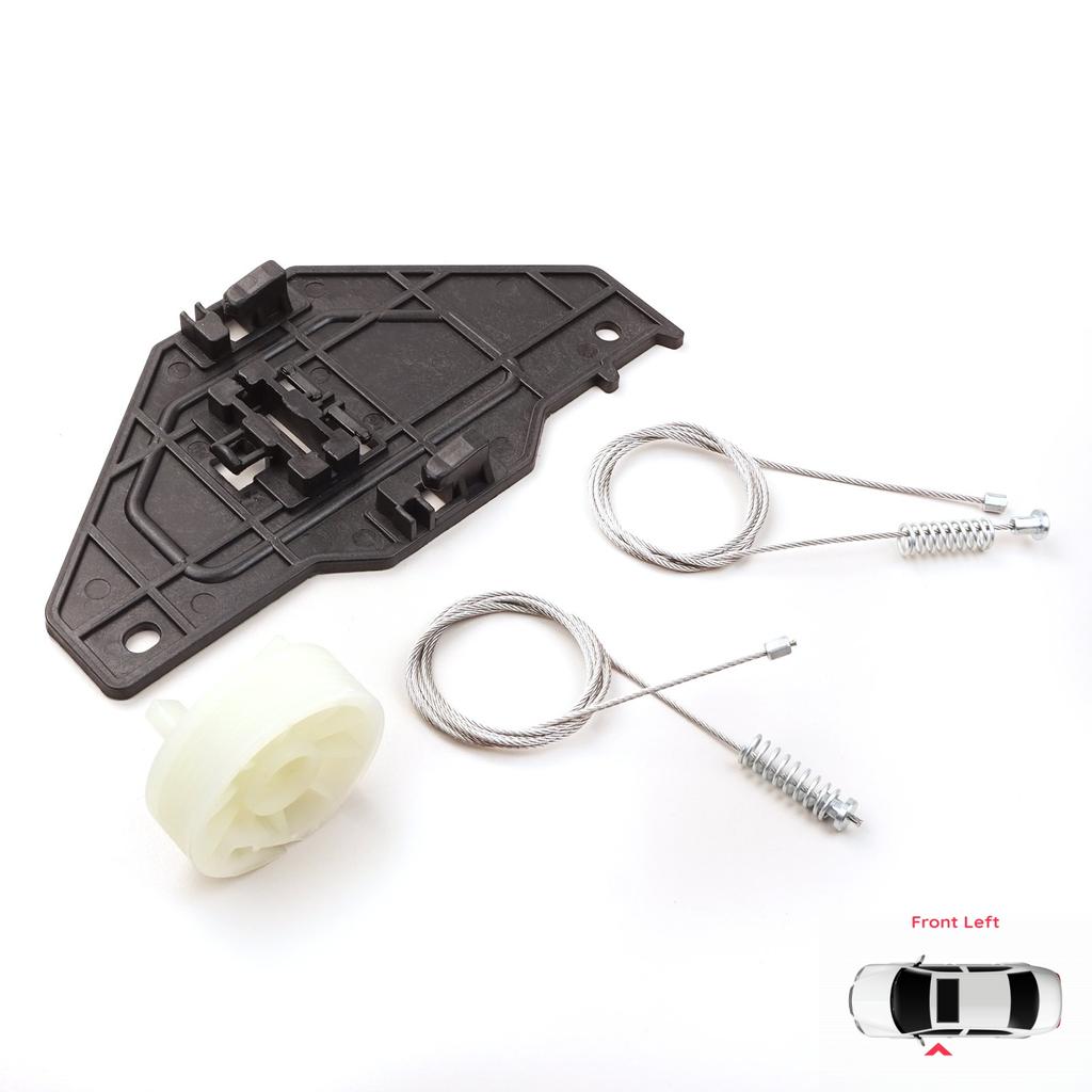 EWR5259 Power Window Regulator Repair Kit Front Left for Citroen C3 MK2 SC A51 2009-2016 5-Door 9813093280