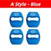 4PCS Car Door Lock Cover Logo Protection Stickers For KIA K3 K5 KX3 KX5 KX7 Sportage R Forte Carens Stinger Sorento Accessories xmwcj44