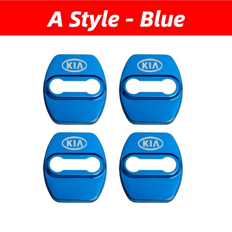 4PCS Car Door Lock Cover Logo Protection Stickers For KIA K3 K5 KX3 KX5 KX7 Sportage R Forte Carens Stinger Sorento Accessories xmwcj44