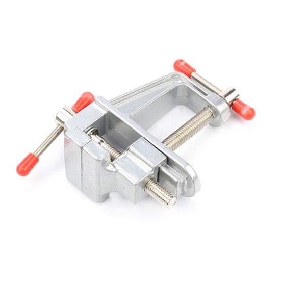 Bench Clamp Adjustable High Hardness Stable Clamp-on Mini Jaw Bench Vise Carpentry Supply