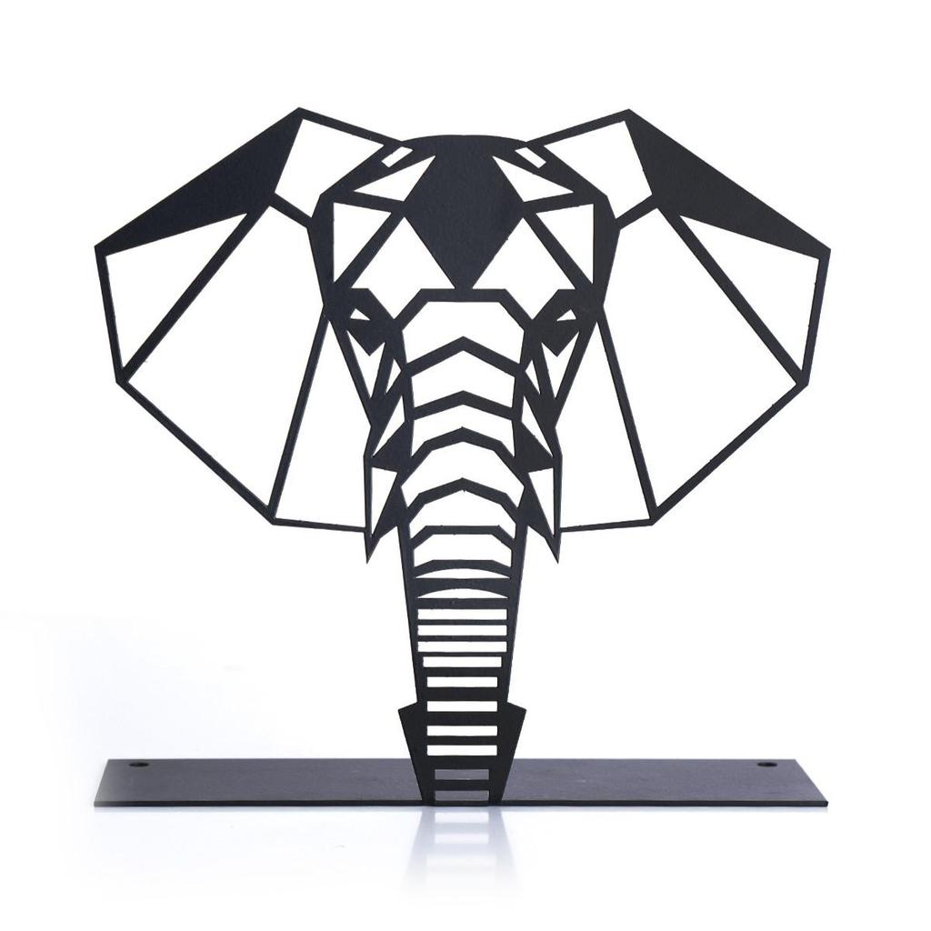 MUYIKA Металлическая настольная фигурка Слон 21х21см Bbl-m