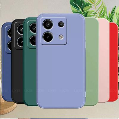 Чехол-накладка для Redmi Note 13 5G Xiaomi Redmi Note 13 5G Capas НОВЫЙ Бампер для телефона Оригинальные Чехлы из Жидкого Силикона Redmi Note 13 5G