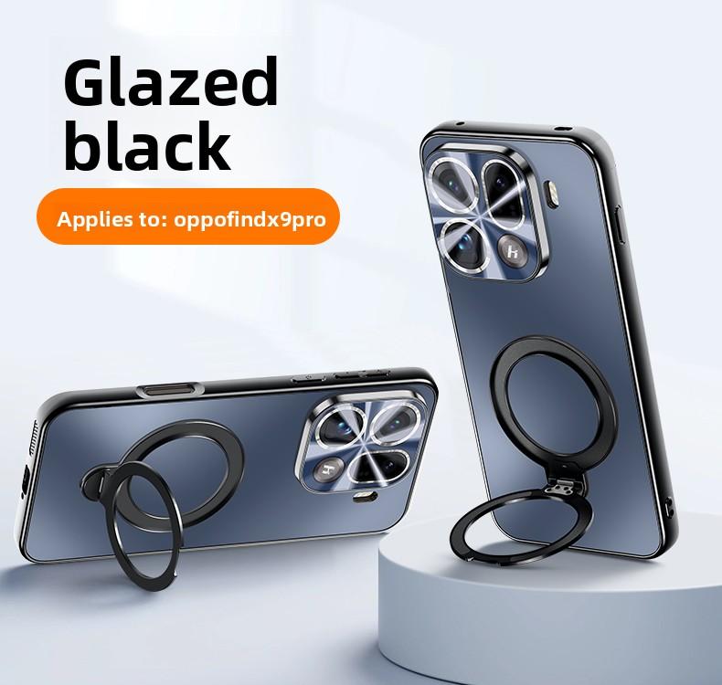 Для OPPO Find X9 Pro Чехол Жесткий AG Матовый Кольцо-подставка Магнитный MagSafe Защитная задняя крышка Для Find X9 X8 Pro X8S+ X8Ultra Корпус